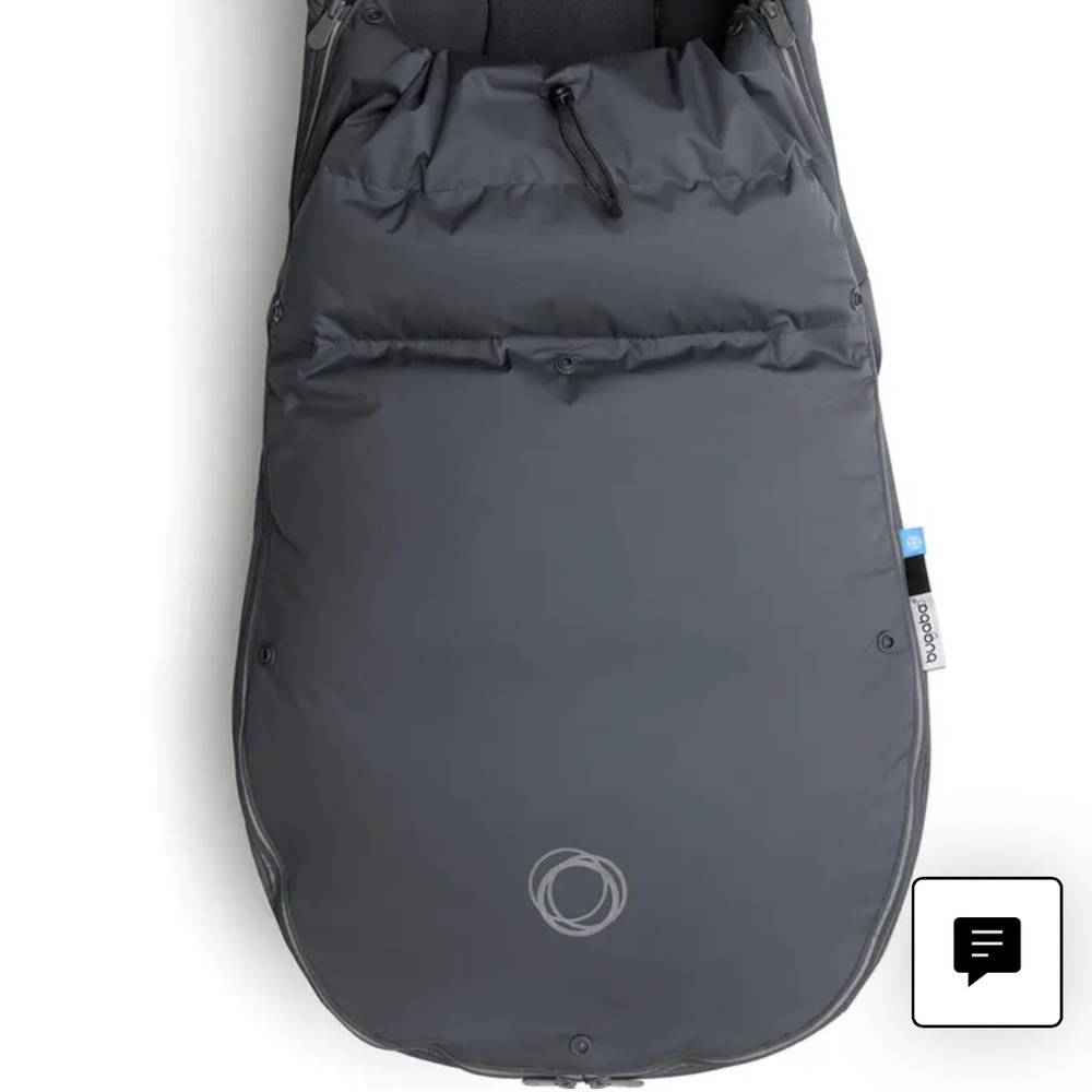 NWT bugaboo Stellar Limited Edition Reflective High Performance Footmuff